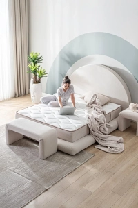 3 LEGOM YATAK BAZA BAŞLIK SET YIKANABİLİR ORTOPEDİK TORBA YAYLI 10 YIL GARANTİLİ 120x200